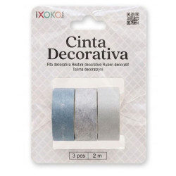 Washi tape azul 2M | Ducaval | Envías 24/48 horas 
