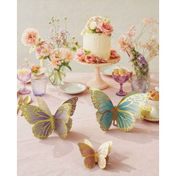 Set adorno mariposas 3d 3pzas| Ducaval | Envías 24/48 horas 