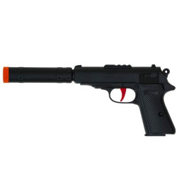 Pistola con silenciador 29cm | Ducaval | Envías 24/48 horas 