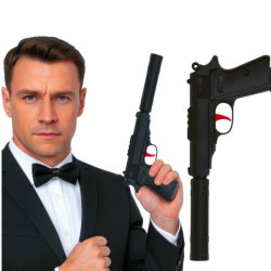 Pistola con silenciador 29cm | Ducaval | Envías 24/48 horas 