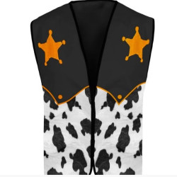 Chaleco cowboy sheriff infantil | Ducaval | Envías 24/48 horas 