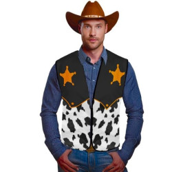 Chaleco cowboy sheriff adulto | Ducaval | Envías 24/48 horas 