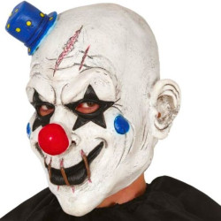 Máscara payaso con gorrito látex | Ducaval | Envías 24/48 horas 