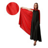 Capa roja de terciopelo con capucha 140cm.  | Ducaval | Envíos 24/48 