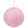 Lámpara papel esfera rosa 35cm 1ud I Ducaval I Envíos 2448h
