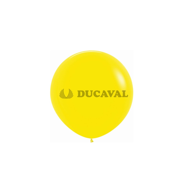 Globo látex fashion amarillo 90cm 10 unidades. Ducaval envios 2448 h
