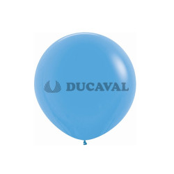 Globo látex fashion azul 90cm 10 unidades. Ducaval envios 2448 horas