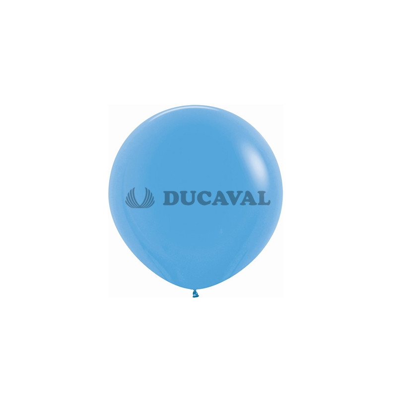 Globo látex fashion azul 90cm 10 unidades. Ducaval envios 2448 horas