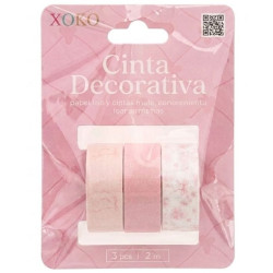 Washi tape lazo rosa 2M | Ducaval | Envías 24/48 horas 