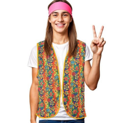 Chaleco Hippie adulto   | Ducaval | Envíos 24/48 horas 