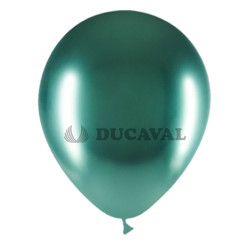 Globo látex brilliant verde 30cm 50ud | Ducaval | Envíos 24/48h