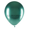 Globo látex brilliant verde 30cm 50ud | Ducaval | Envíos 24/48h