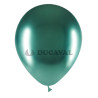 Globo látex brilliant verde 30cm 50ud | Ducaval | Envíos 24/48h