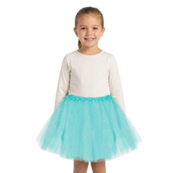 Tutu purpurina inf azul turquesa | Ducaval | Envíos 24/48 horas