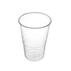 Vaso irrompible transparente 330cc 50ud | Ducaval | Envíos 24/48 hora
