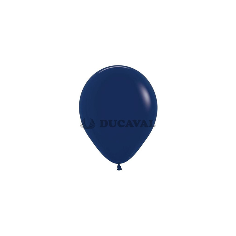 Globos látex azul marino 30m 50ud Ballonia | Ducaval |