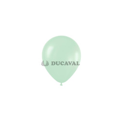 Globos látex verde menta 30m 50ud Ballonia | Ducaval |