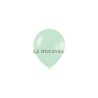 Globos látex verde menta 30m 50ud Ballonia | Ducaval |