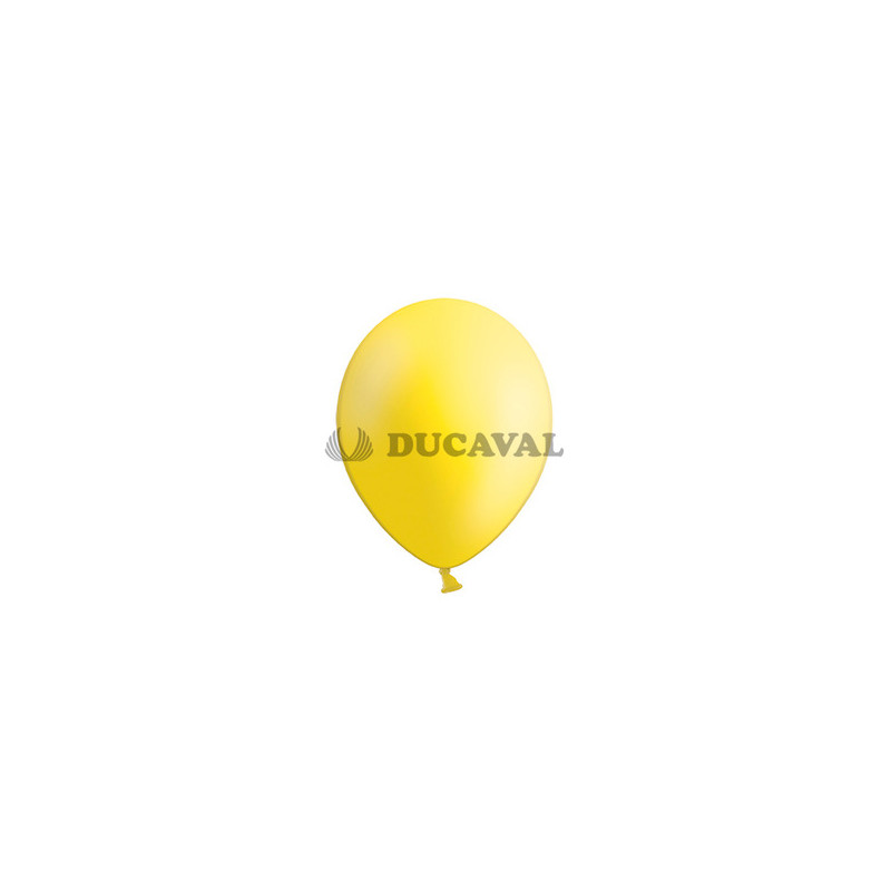 Globos látex amarillo limón 30cm 50ud Ballonia | Ducaval | Envíos 24/