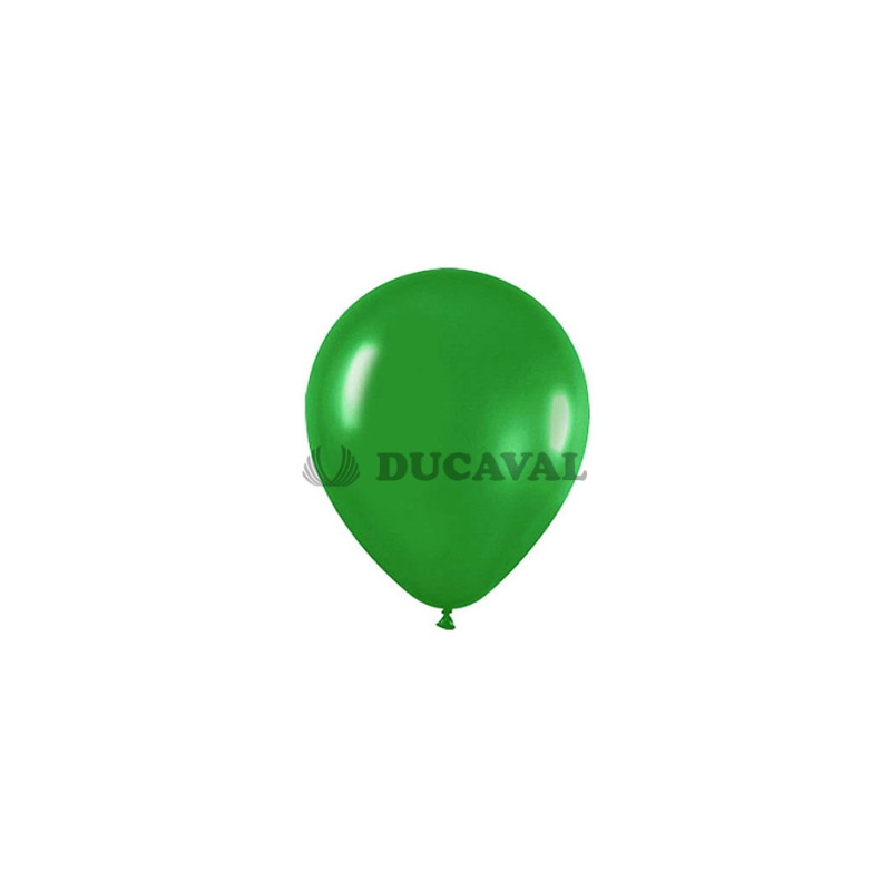 Globos látex verde 30cm 50ud Ballonia | Ducaval | Envíos 24/48h