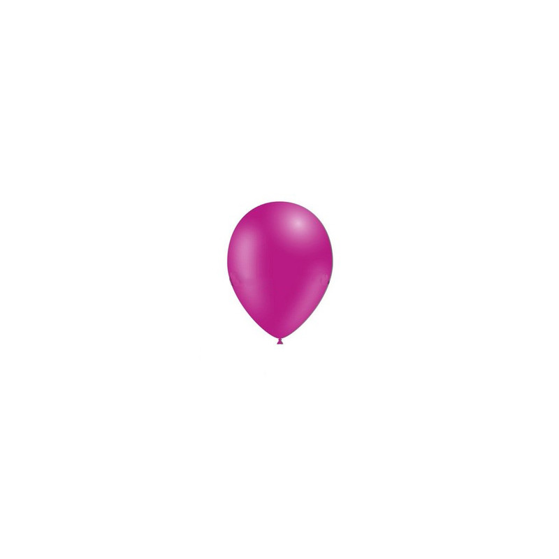Globos látex fucsia 30cm 50ud | Ducaval | Envíos 24/48 horas