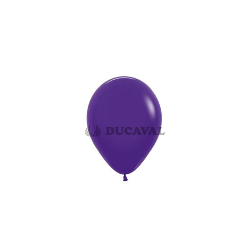Globos látex púrpura 30cm 50ud Ballonia | Ducaval | Envíos 24/48h