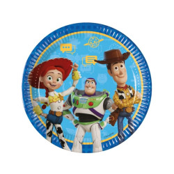 Platos toy story 23 cm 8 u | Ducaval | Envíos 24/48 horas