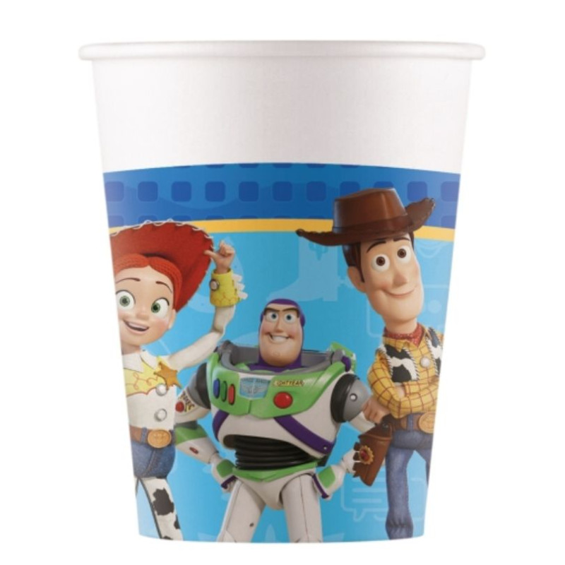 Vasos toy story 200ml 10u | Ducaval | Envíos 24/48 horas