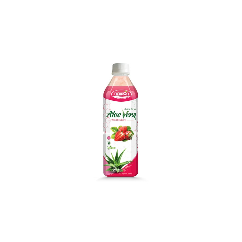Bebida refrescante 30% aloe vera y fresa| Ducaval | envios 24/48 hora