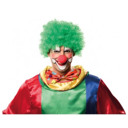 Peluca payaso naranja  Disfraces Ducaval