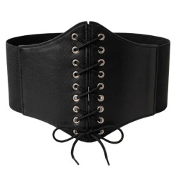 Cinturon de Corset negro | Ducaval | Envías 24/48 horas 