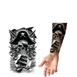 Tatuaje pirata 14x30cm | Ducaval | Envías 24/48 horas 