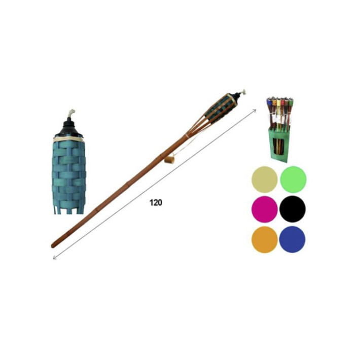 Antorcha trenzada colores surtidos 120 cm | Ducaval | Envías 24/48 ho