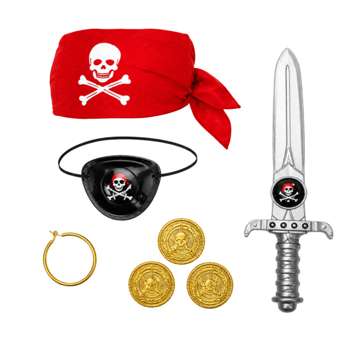 Pack pirata 7 piezas | Ducaval | Envías 24/48 horas 