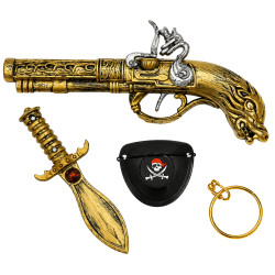 Pack pirata 4 piezas | Ducaval | Envías 24/48 horas 