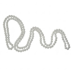 Collar perlas blanco 10mm 146cm | Ducaval | Envíos 24/48 horas. 