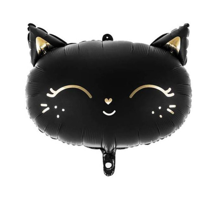 Globo foil gato negro 48x36cm | Ducaval | Envíos 24/48 horas