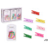 Set 13 pinzas madera multicolor pqñ | Ducaval | Envías 24/48 horas 