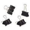 Set 4 pinzas clip negro grande | Ducaval | Envías 24/48 horas 