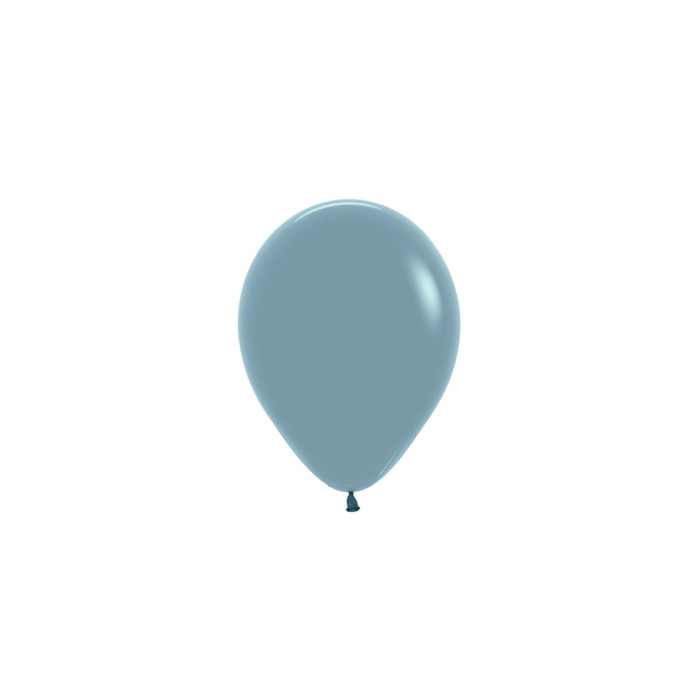 Globo látex pastel dusk azul 12.5cm 100ud | Ducaval | envios 24/48 ho