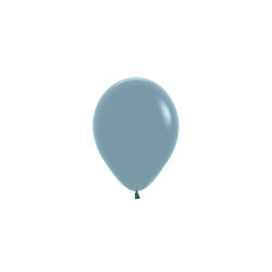 Globo látex pastel dusk azul 12.5cm 100ud | Ducaval | envios 24/48 ho