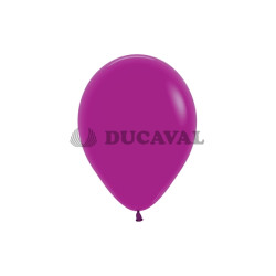 Globo látex fashion orquídea morada 12.5cm 100 unidades. Ducaval envi