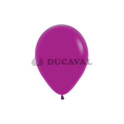 Globo látex fashion orquídea morada 12.5cm 100 unidades. Ducaval envi