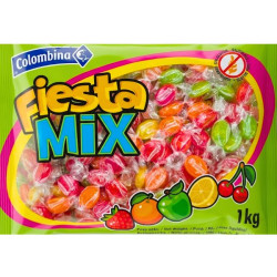 Fiesta mix caramelos 1kg | Ducaval | Envías 24/48 horas 