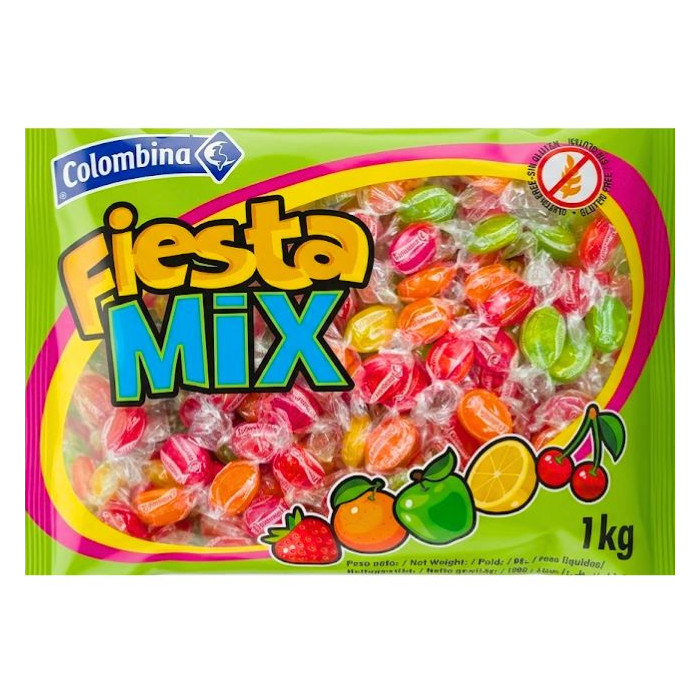 Fiesta mix caramelos 1kg | Ducaval | Envías 24/48 horas 