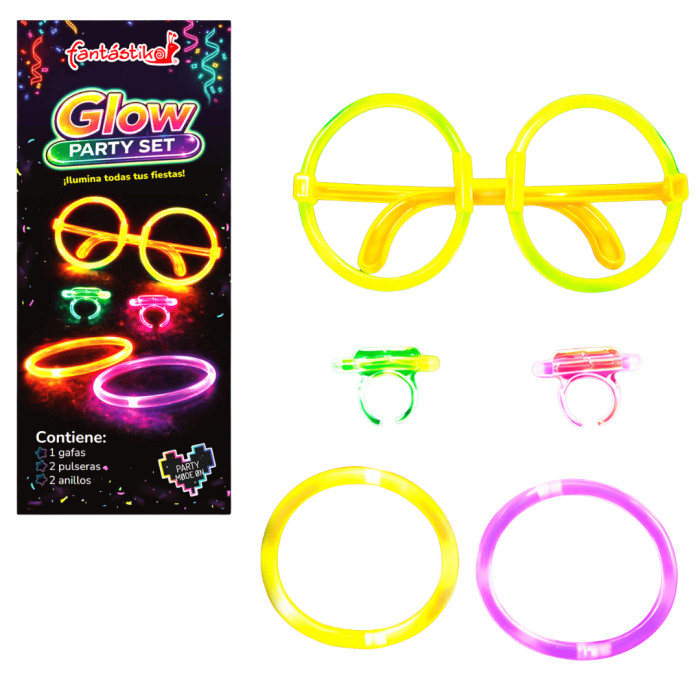 Set gafas 2 pulseras 2 anillos | Ducaval | Envías 24/48 horas 