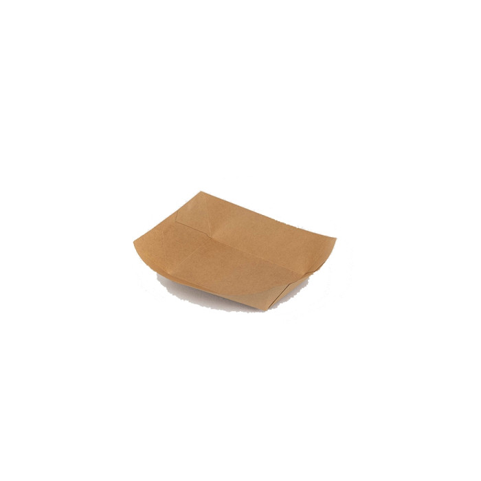Barqueta cartón kraft 135*103 50ud | Ducaval | Envíos 24/48h