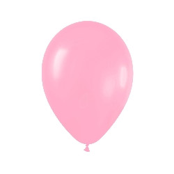 Globos Látex Fashion rosado 12.5cm 100U | Ducaval |Envíos 24/48 horas