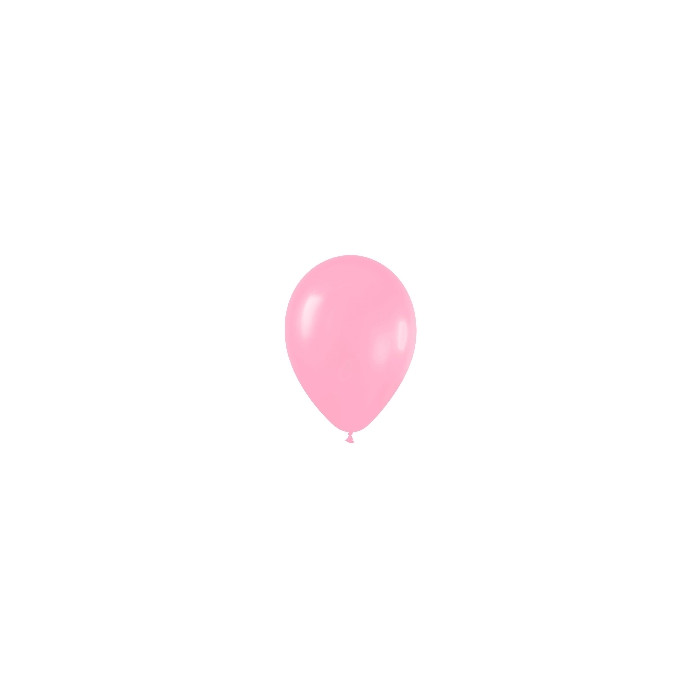 Globos Látex Fashion rosado 12.5cm 100U | Ducaval |Envíos 24/48 horas