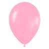 Globos Látex Fashion rosado 12.5cm 100U | Ducaval |Envíos 24/48 horas